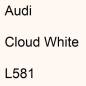 Preview: Audi, Cloud White, L581.